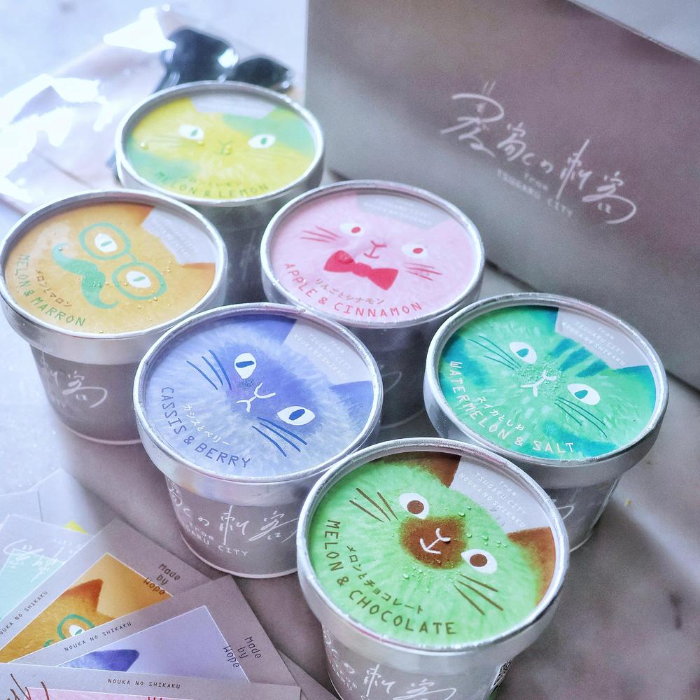 農家のおやつジェラート6種アソートセット(新フレーバー入り) | 農家の刺客