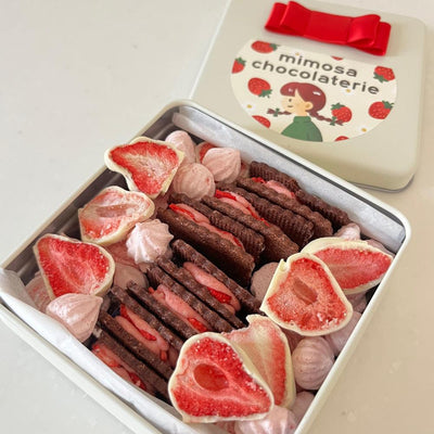 【送料無料】イチゴ缶(小/大)