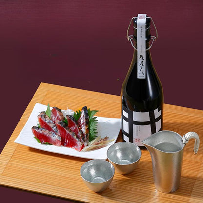 【送料無料】我逢人と能作ちろりセット | お酒ギフトのKuni-Zakari