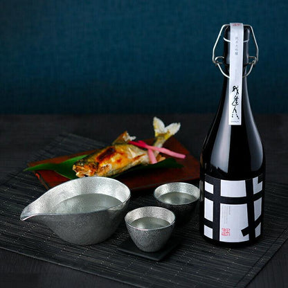 我逢人と能作 酒器 片口セット