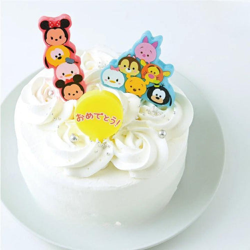 ツムツムキャンドルケーキ