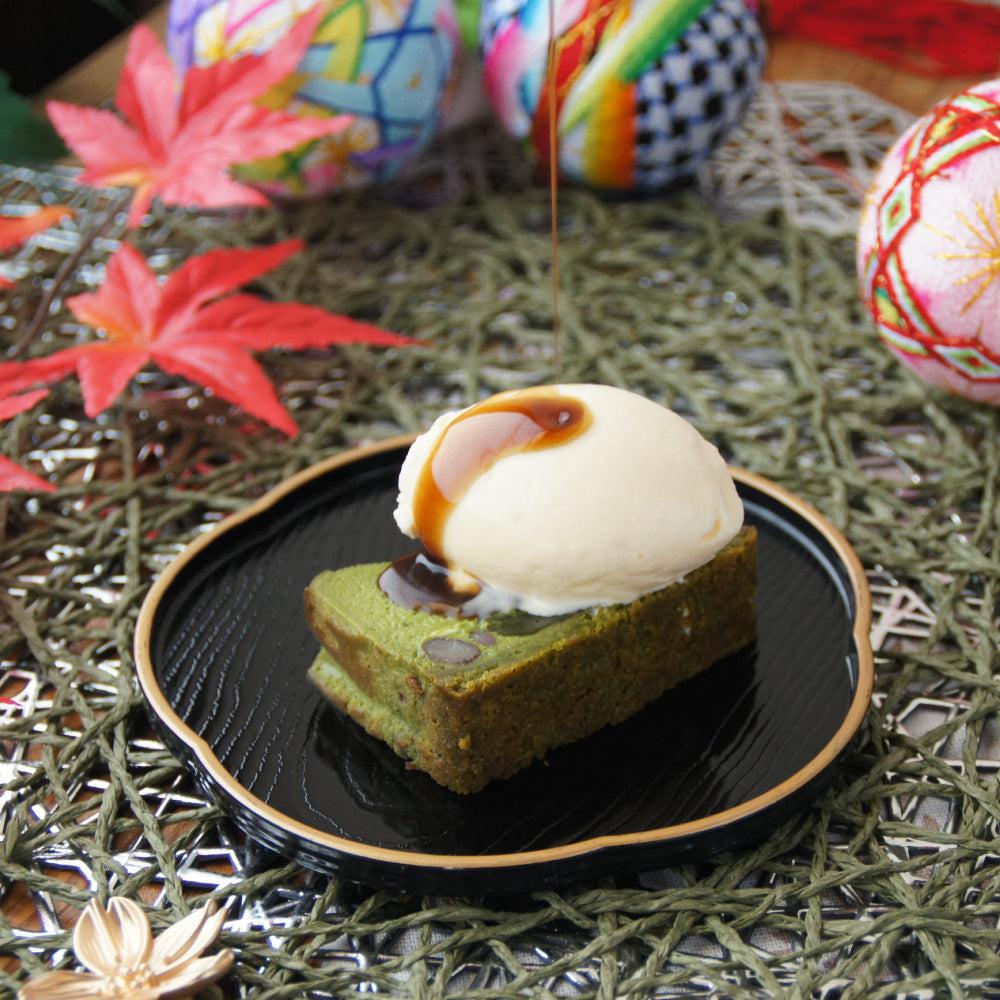 抹茶わらび生チーズケーキ