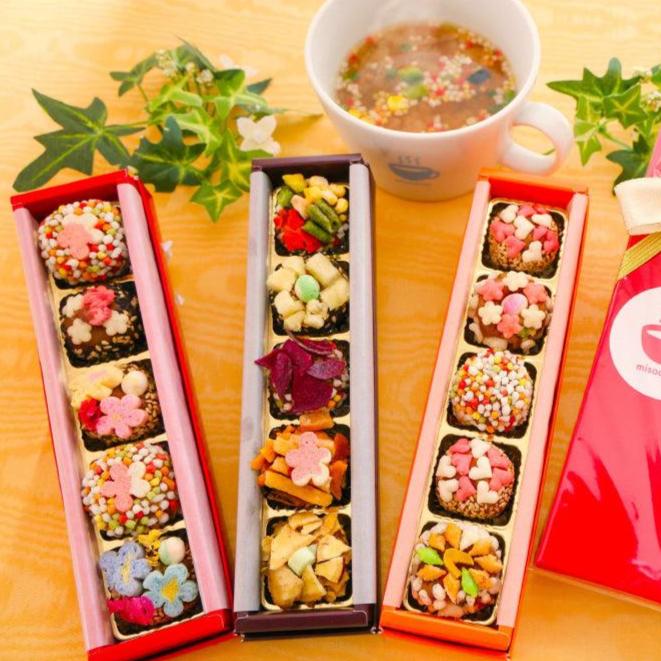 misodropキューティ 人気のかわいい3種類のお味噌汁セット | misodrop