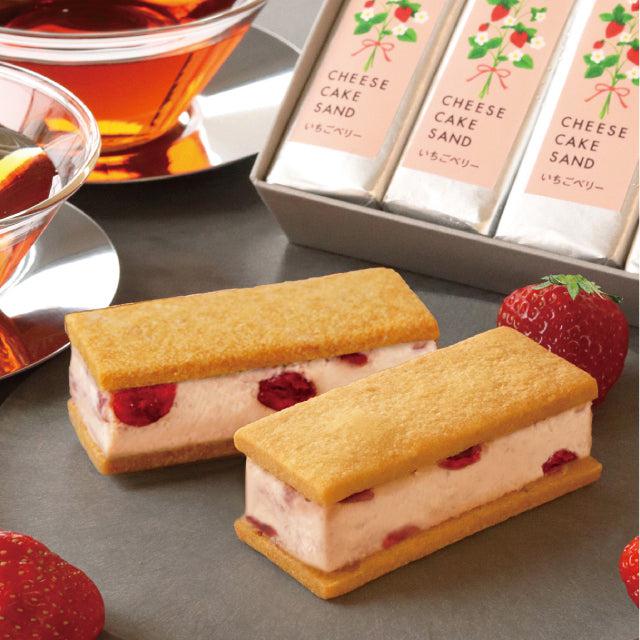 チーズケーキサンド - CHEESECAKE SAND - いちごベリー 6本入