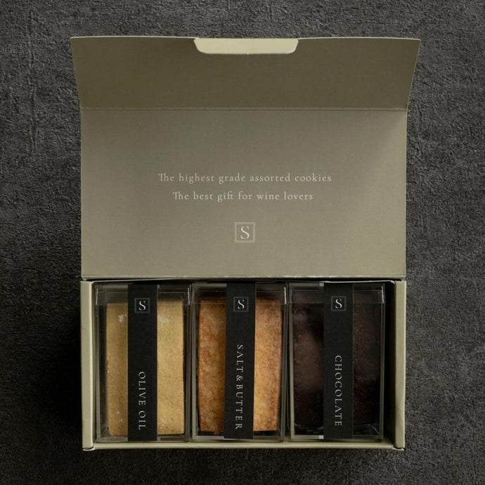 SARIS Cookies assort - NOIR - | クッキーアソート 3種フレーバー - ノワール - | SARIS（サリズ）