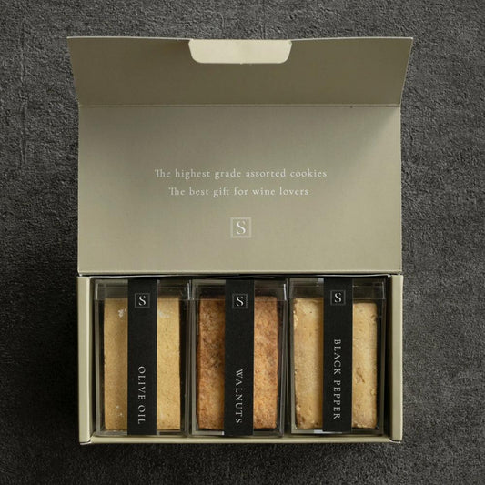 SARIS Cookies assort - OLIVE - | クッキーアソート 3種フレーバー - オリーブ -