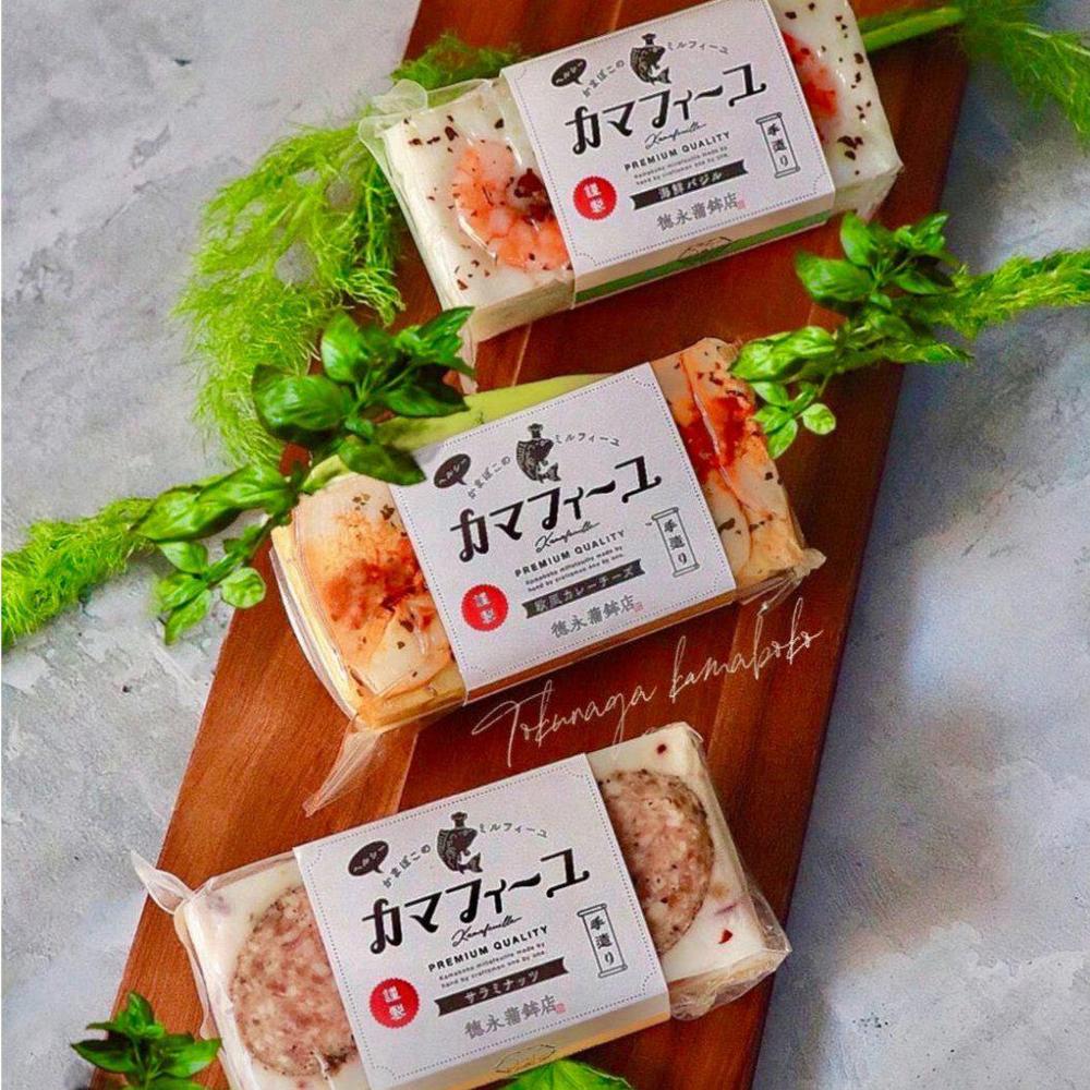 徳永蒲鉾のカマフィーユ3個セット/BOX付 | TOKUNAGA KAMABOKO（トクナガカマボコ）