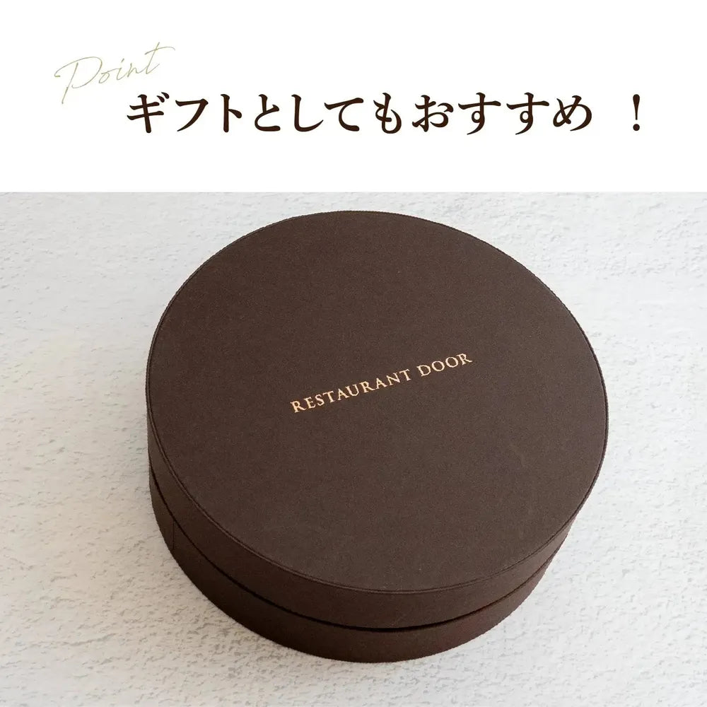 フォンダンショコラとミニバスクチーズケーキの6個セット　箱