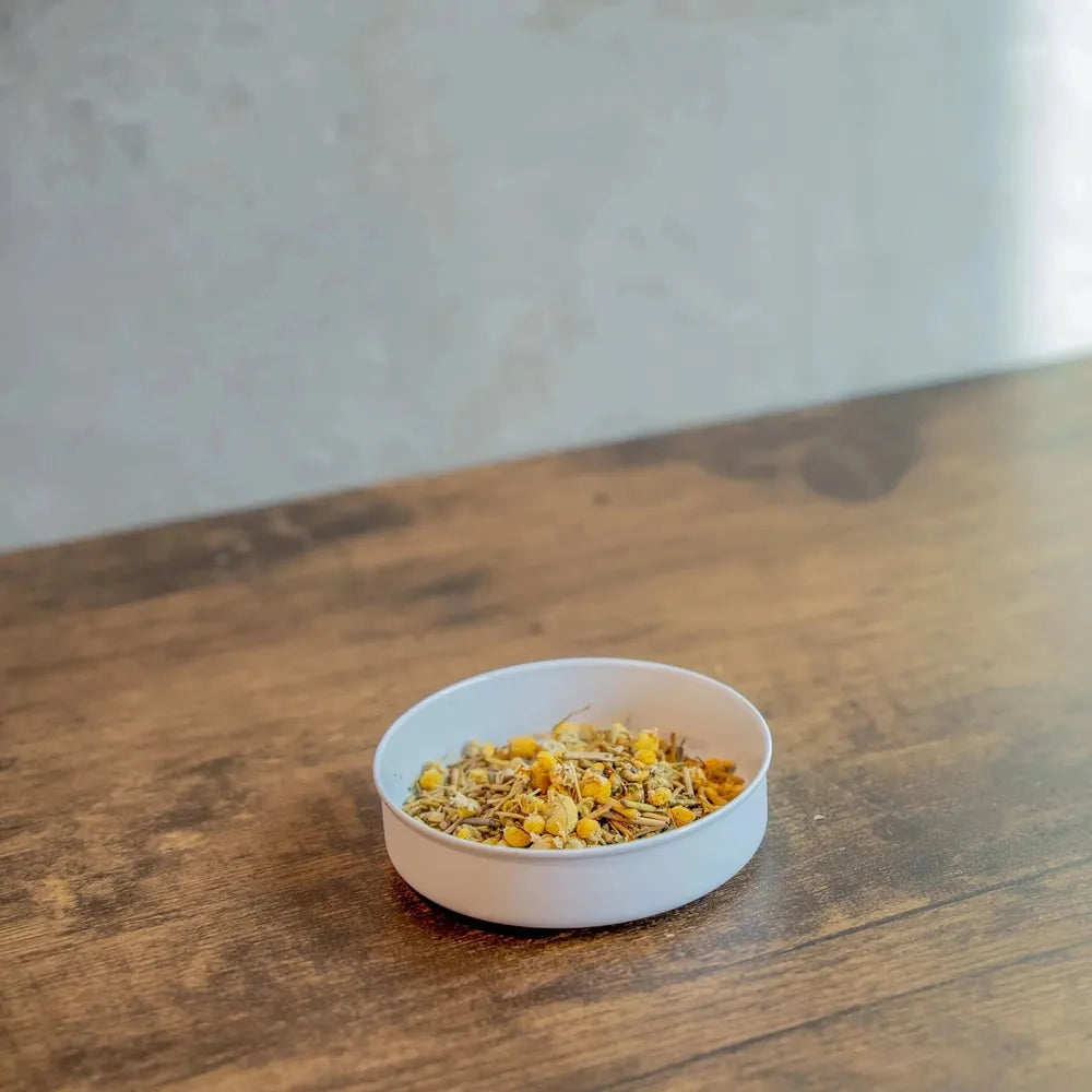 ほうじ茶ロウリュ茶葉【カモミールほうじ茶】