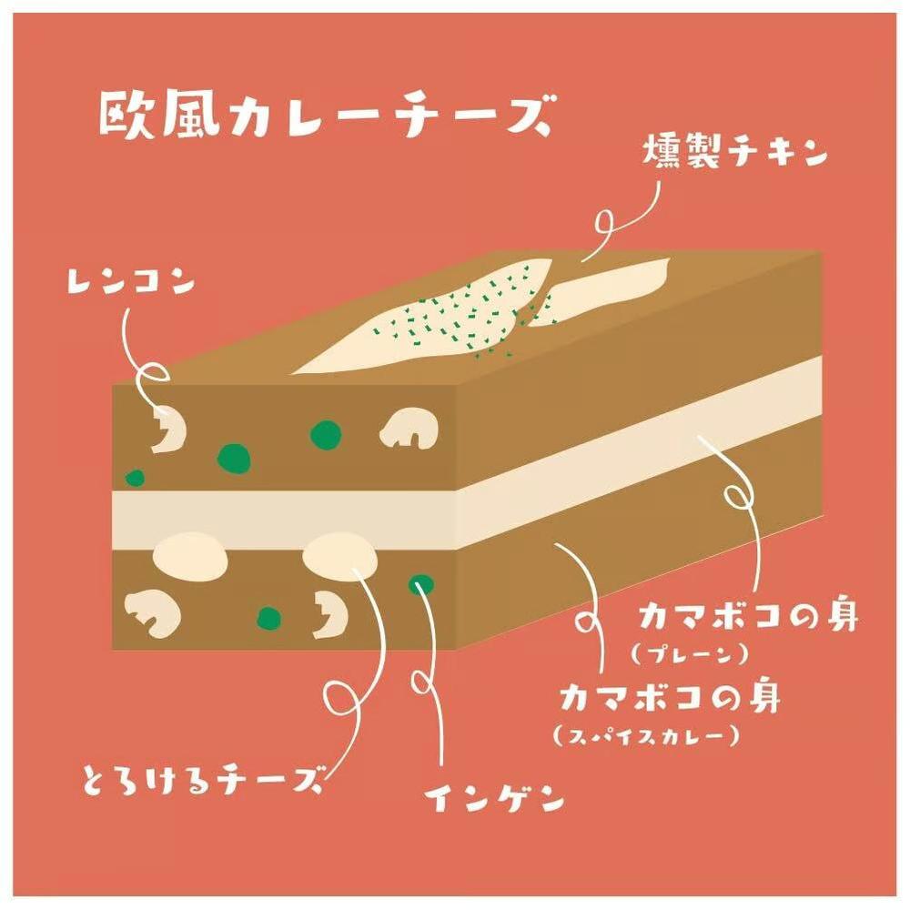 徳永蒲鉾のカマフィーユ3個セット/BOX付 | TOKUNAGA KAMABOKO（トクナガカマボコ）