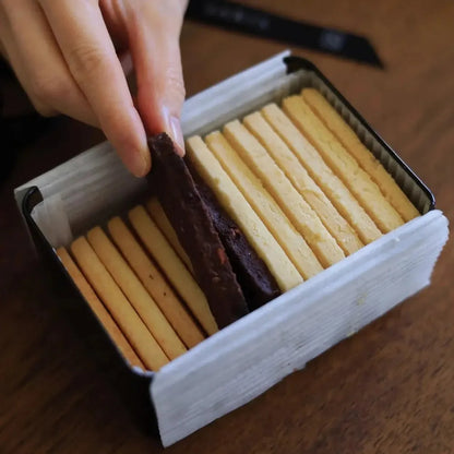 SARIS Cookies Sカン(S缶) - NOIR - クッキー缶 4種フレーバー -ノワール -