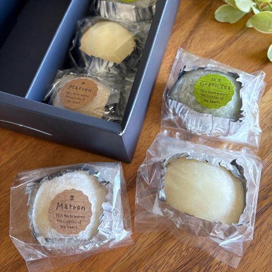 プリン福(プレーン、抹茶、マロン) 