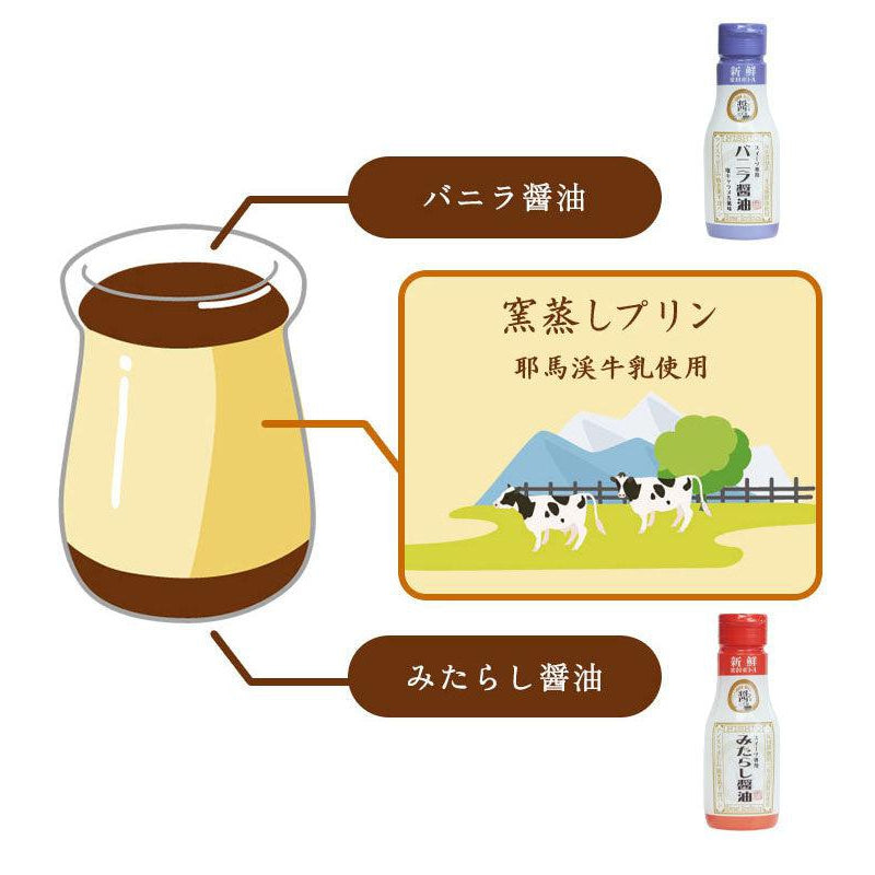 みたらし醤油屋プリン