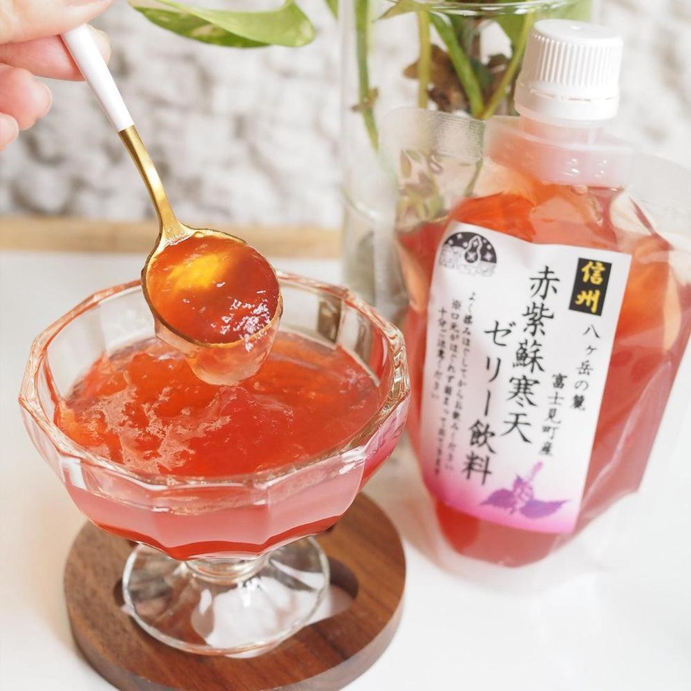 送料無料】赤紫蘇寒天ゼリー飲料150㎖(5個入 or 10個入) | 馨工房