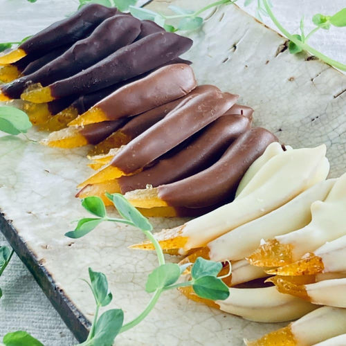 ピールチョコセット＜綾日向夏＞(3種類/３袋) オーガニックチョコ使用