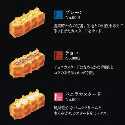 【送料込】コーヒードリップバッグ付き ワッフルケーキ6種セット