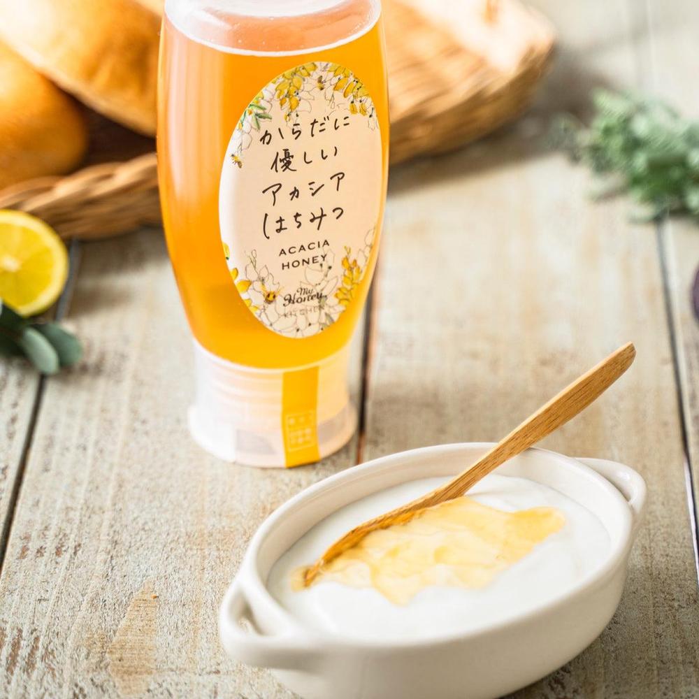 MY HONEYからだに優しいアカシアはちみつ300g ４本 楽天市場】MY HONEY からだに優しいアカシアはちみつ 300g 4本