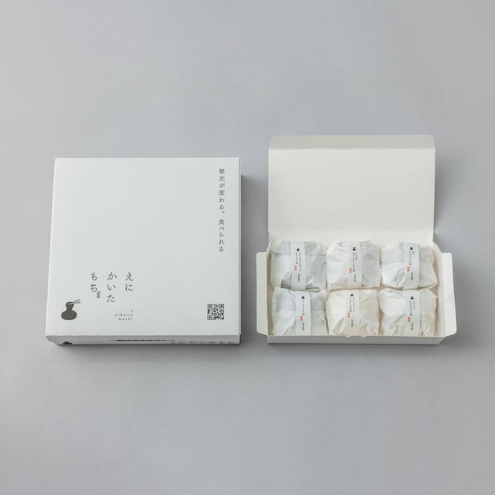 えにかいたもち特選6個セット | えにかいたもち