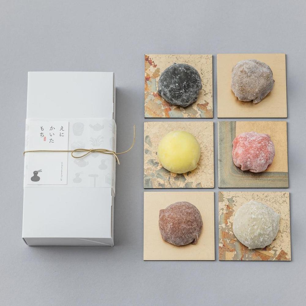 スイーツ大福6点セット | えにかいたもち