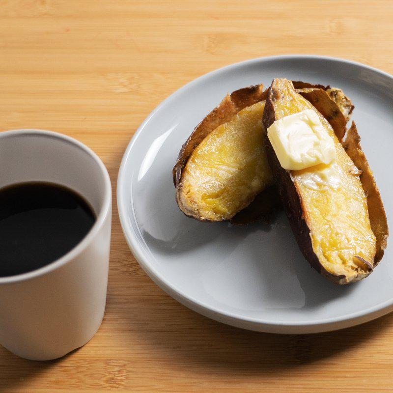 コーヒーとやきいも