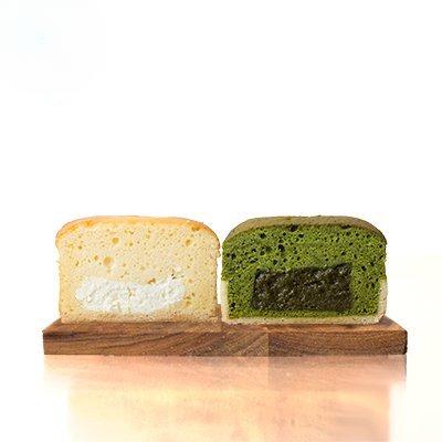 チーズ＆抹茶パウンドケーキ