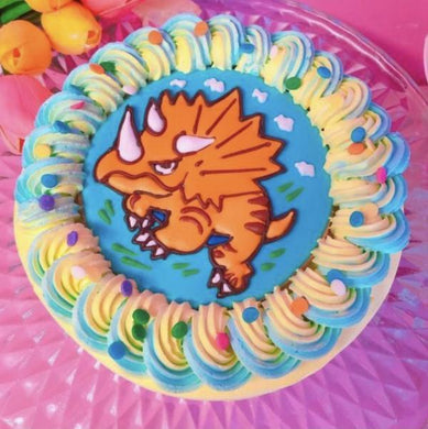 トリケラトプス恐竜ケーキ