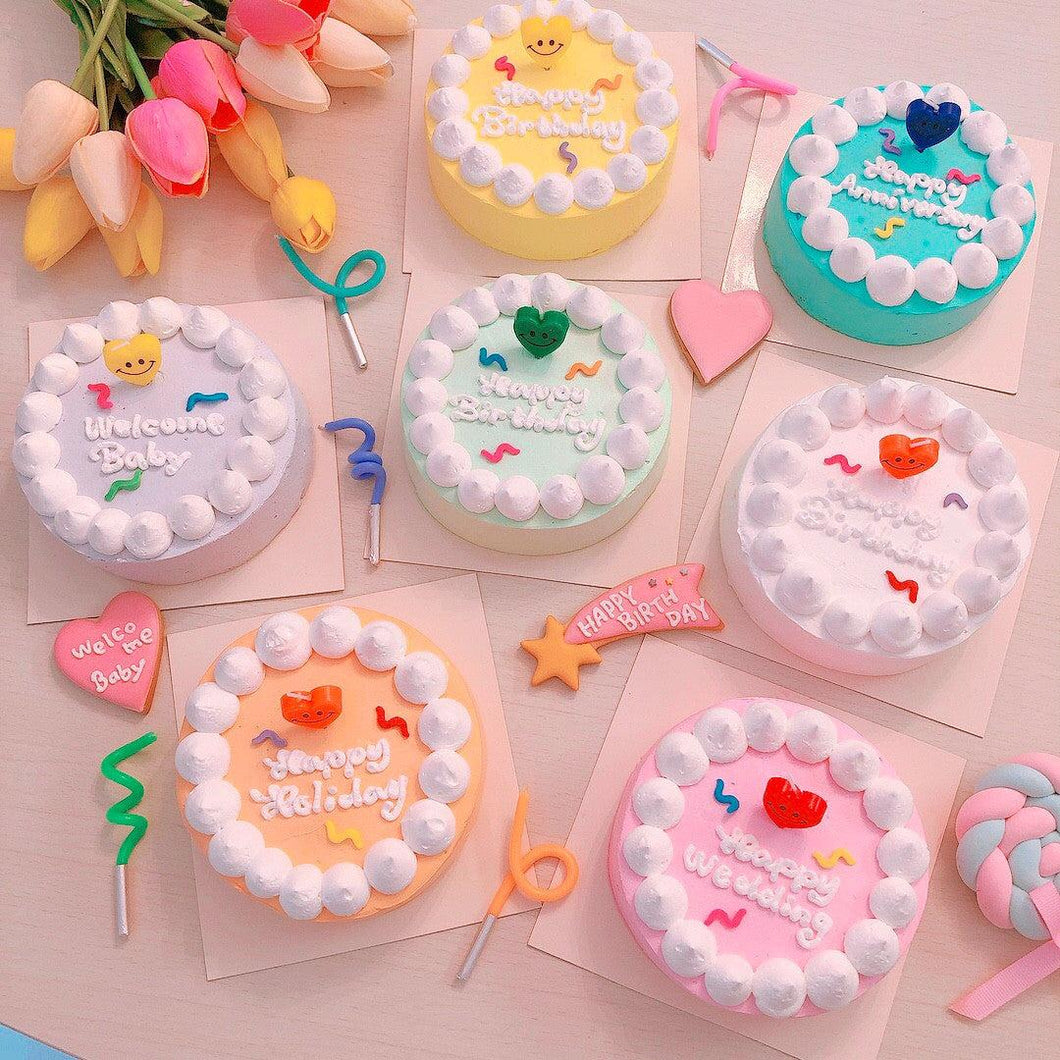 包装送料無料 - ハート センイルケーキ キャンドル ろうそく 誕生日