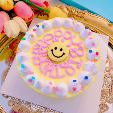 ニコちゃんセンイルケーキ
