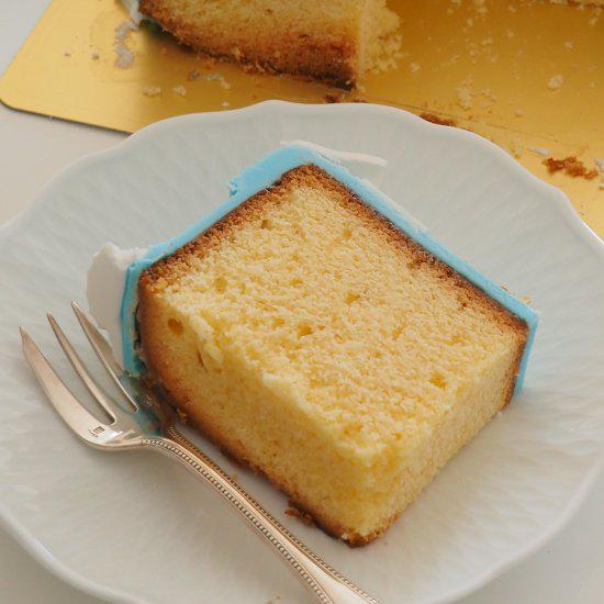 フラワーのケーキ