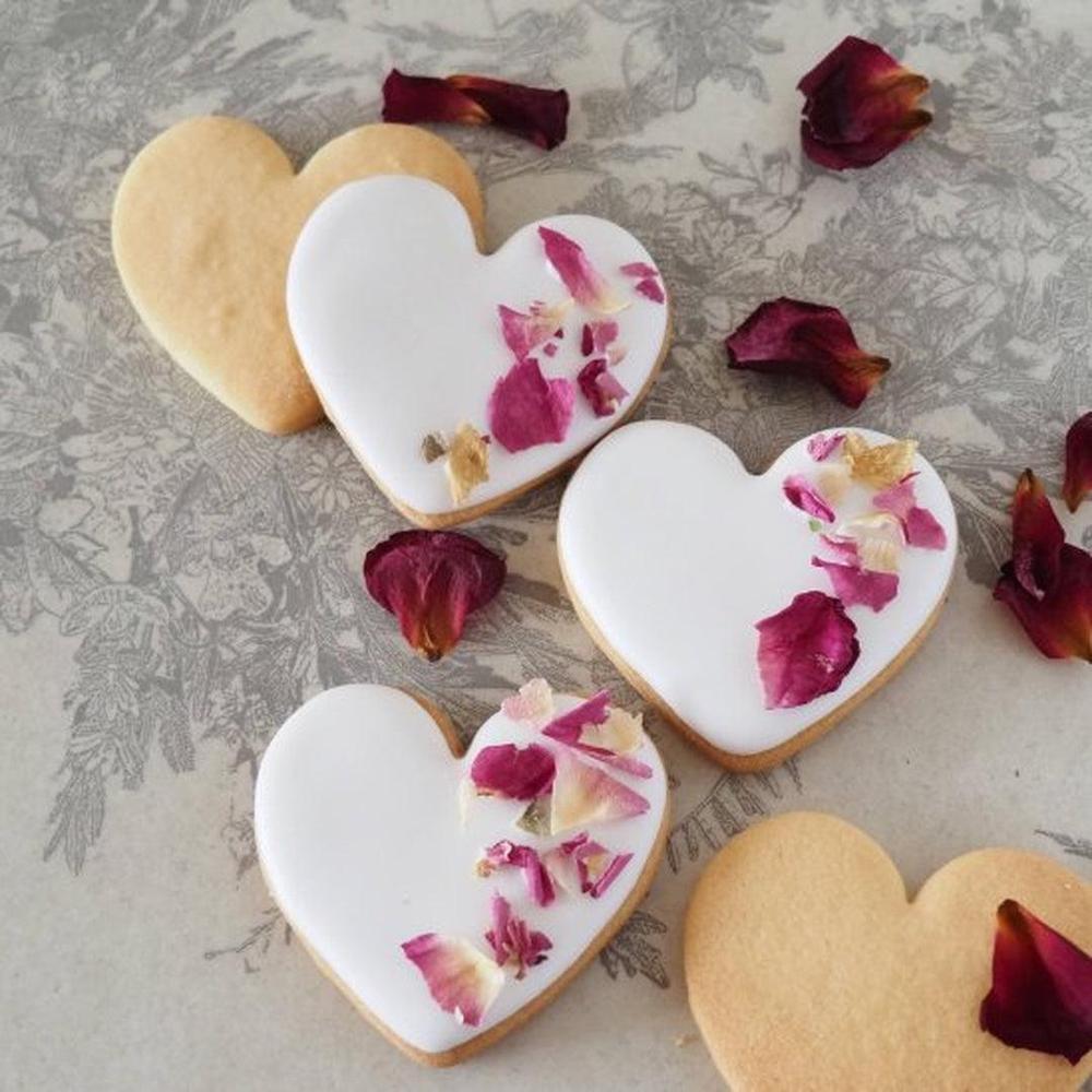 エディブルローズのアイシングクッキー | Sweet Art