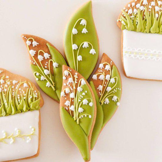 すずらんのアイシングクッキー