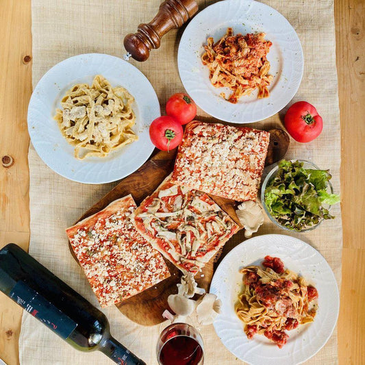 手作りスペシャルパスタ＆天然ピザセット＜3食/3枚＞