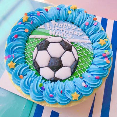 サッカーケーキ