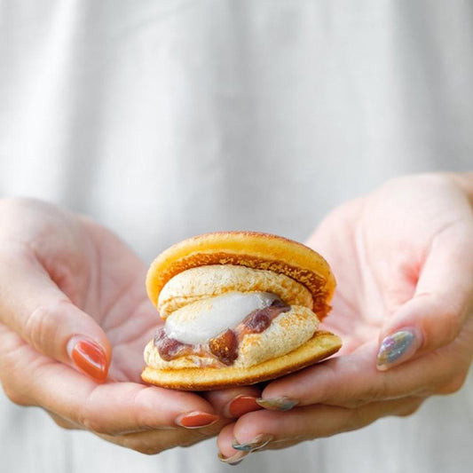 【送料無料】葛どら（黒蜜きな粉クリーム）12個入り