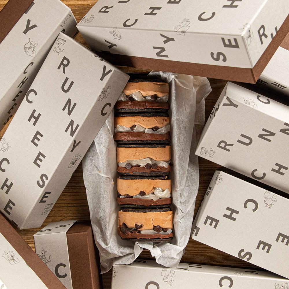 羽二重チョコバターチーズサンド 5個入 | RUNNY CHEESE（ラニーチーズ）
