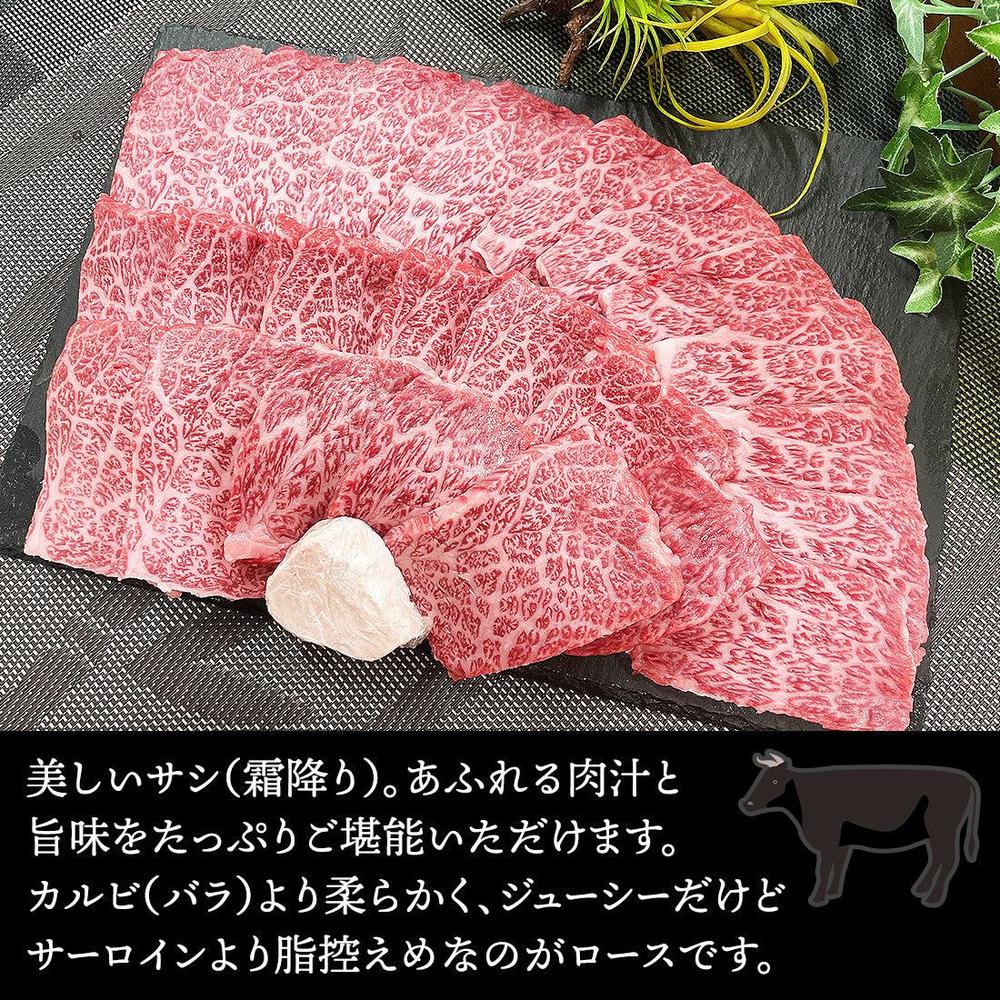 A5ランク 佐賀牛 極上ロース 焼肉用【サシと赤身の黄金バランス】(300g