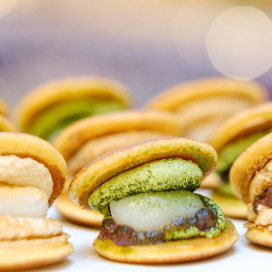 【送料無料】葛どら(抹茶クリーム)12個入り