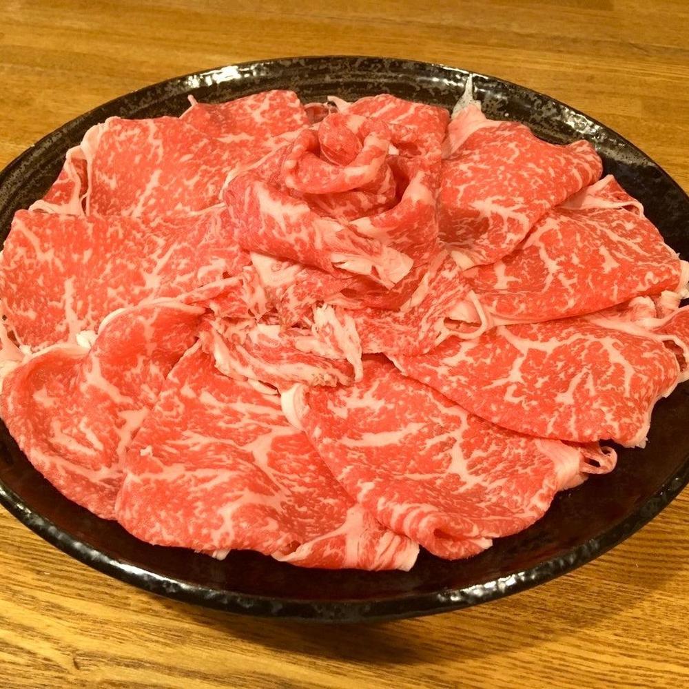 やまさきの焼肉 黒毛和牛すき焼き肉 500g