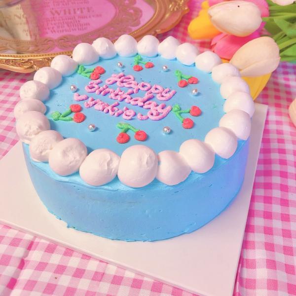 さくらんぼセンイルケーキ(4号/5号) | decolne（デコルネ