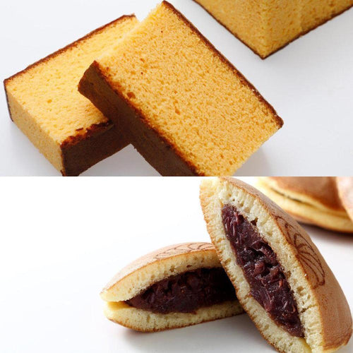 カステラとどら焼き