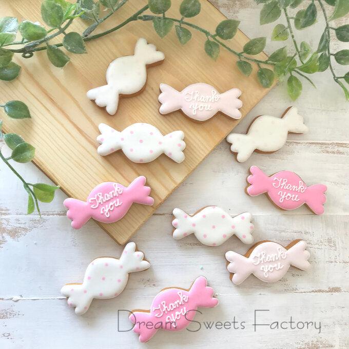 キャンディ型アイシングクッキーセット | Dream Sweets Factory