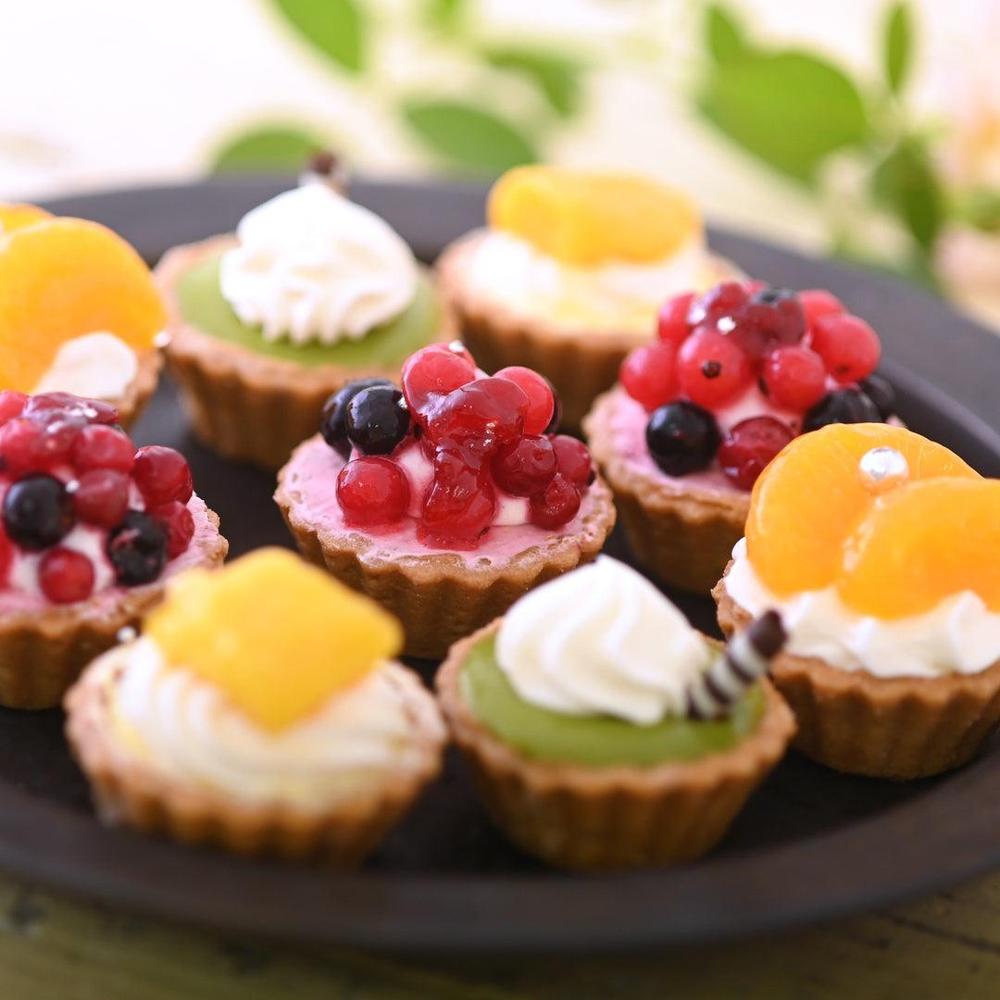 タルト@処分SALE みにたると9個セット(抹茶生チョコ,カシス＆クランベリー,みかん