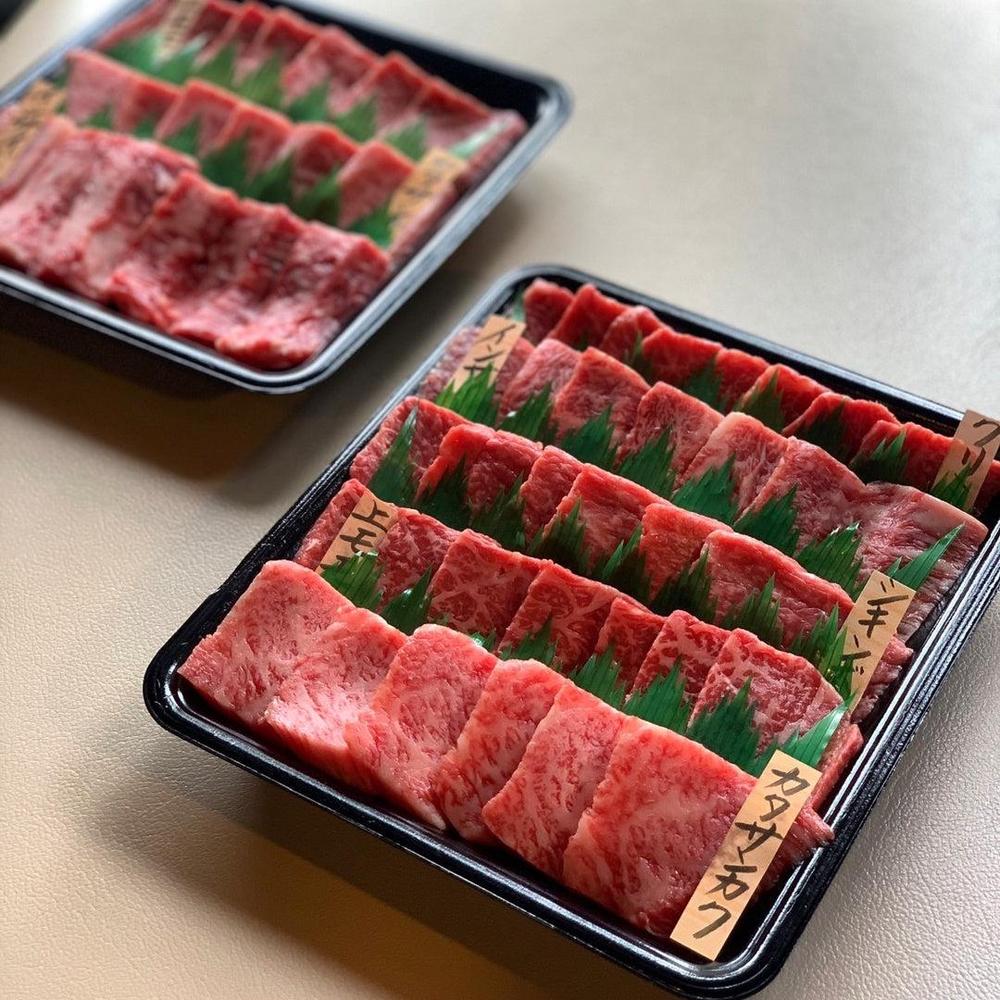 やまさきの焼肉 A5和牛5種盛 1kg