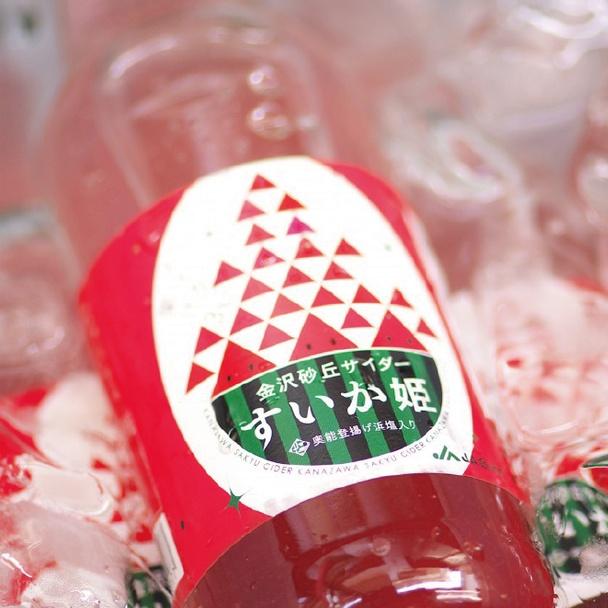 ♦︎ OGAWA / 湿地帯と金魚 いしかわ地サイダー 340ml 6本入り