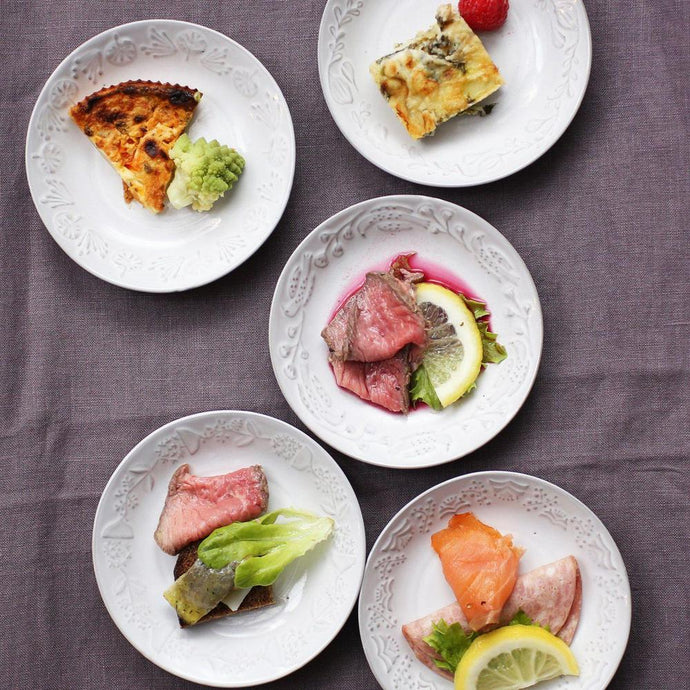 Mulet レリーフ小皿5枚組