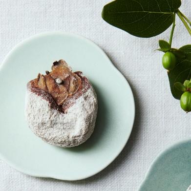 Teshio 三つ雲豆皿（水色）