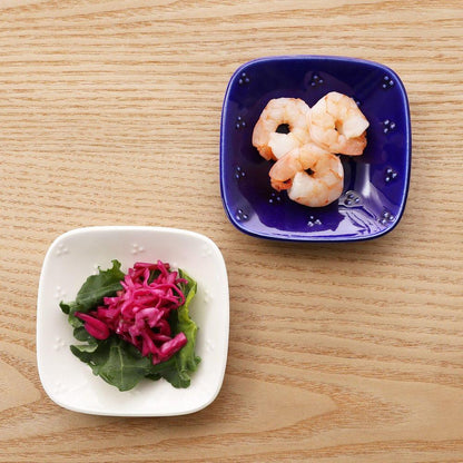 Teshio 星かげ豆皿 伝統色（透明）