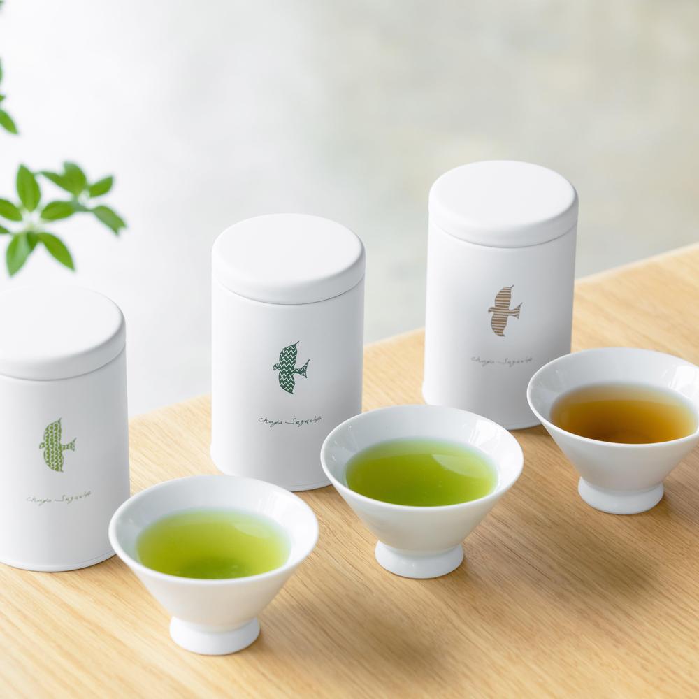 贈るとき】ときのお茶詰め合わせ(3缶セット) | 茶屋すずわ