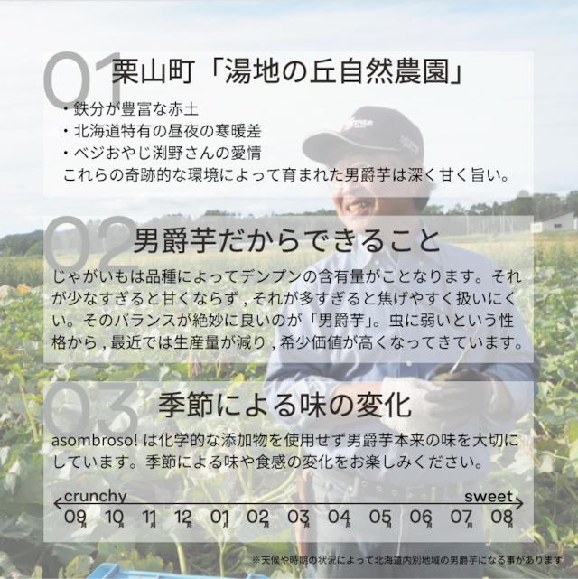 【送料無料】冷凍ハンドカットフライズ【高級フライドポテト】2袋セット | asombroso! hokkaido（アソンブロッソ北海道）