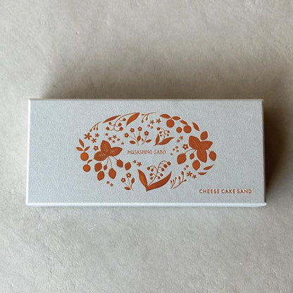 武蔵野茶房 チーズケーキサンド - CHEESECAKE SAND - プレーン 6本入